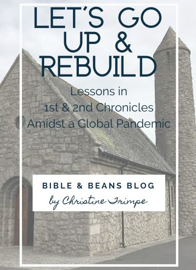 Let's go up and rebuild as we return to life after a global pandemic.