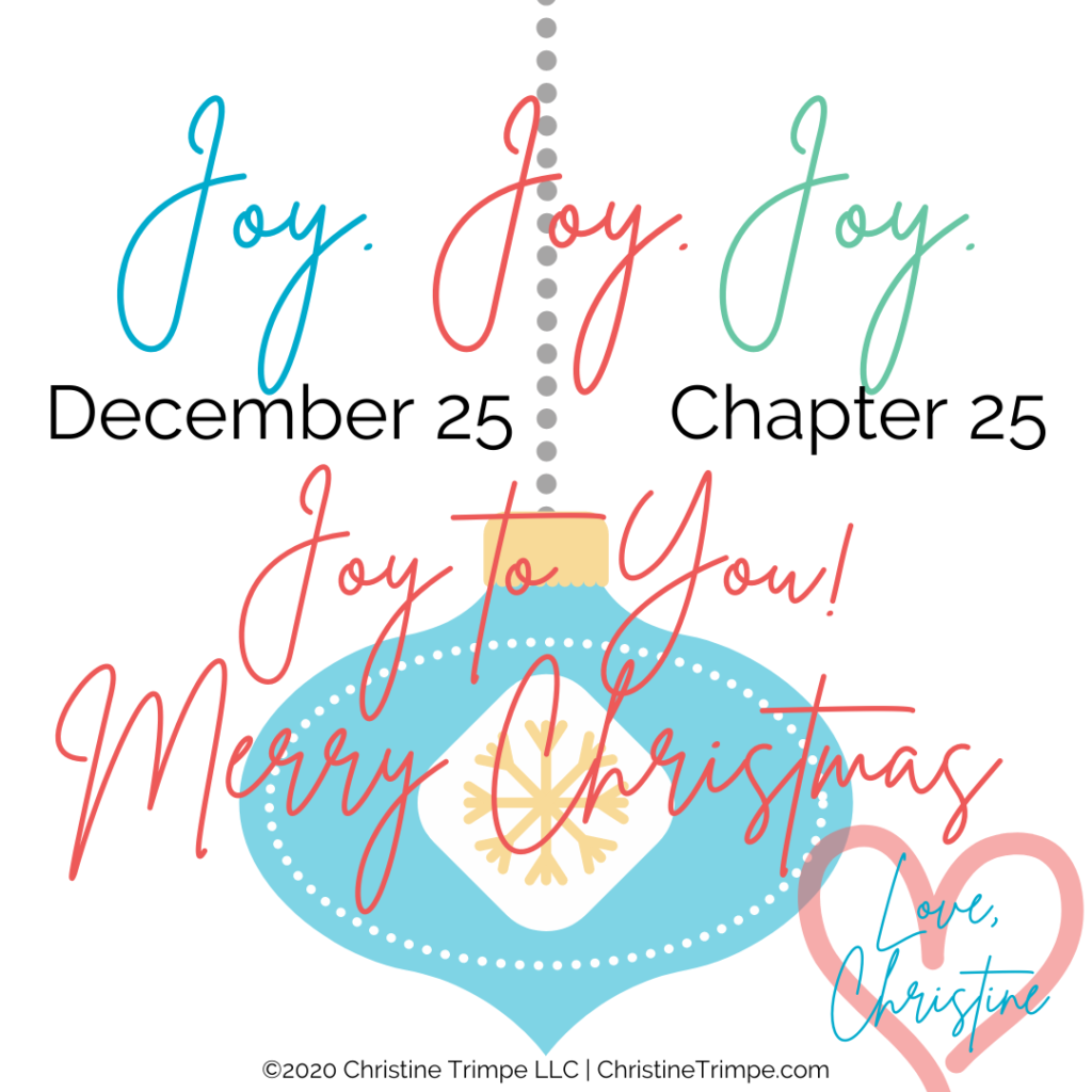 Christmas Countdown Luke December 25